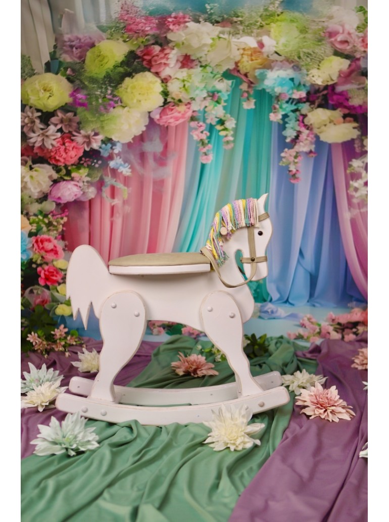 1/2/3 Yaş İçin Renkli Pony At